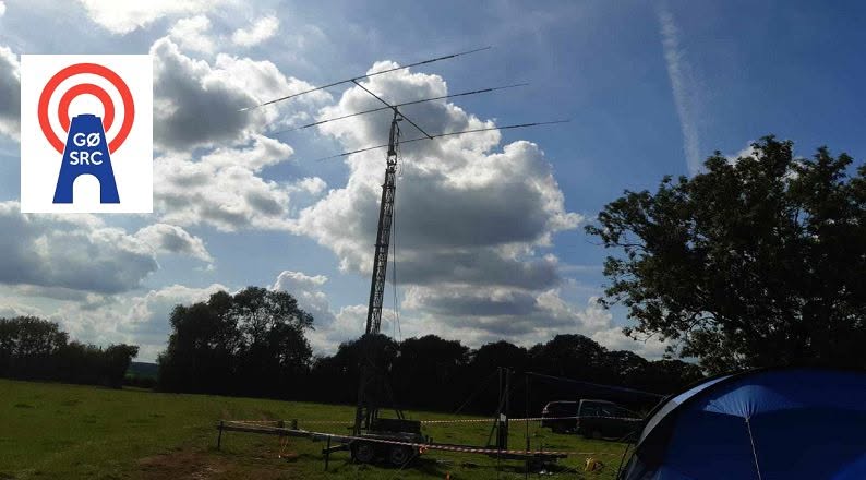 Strumech trailer and mast system - amateur radio