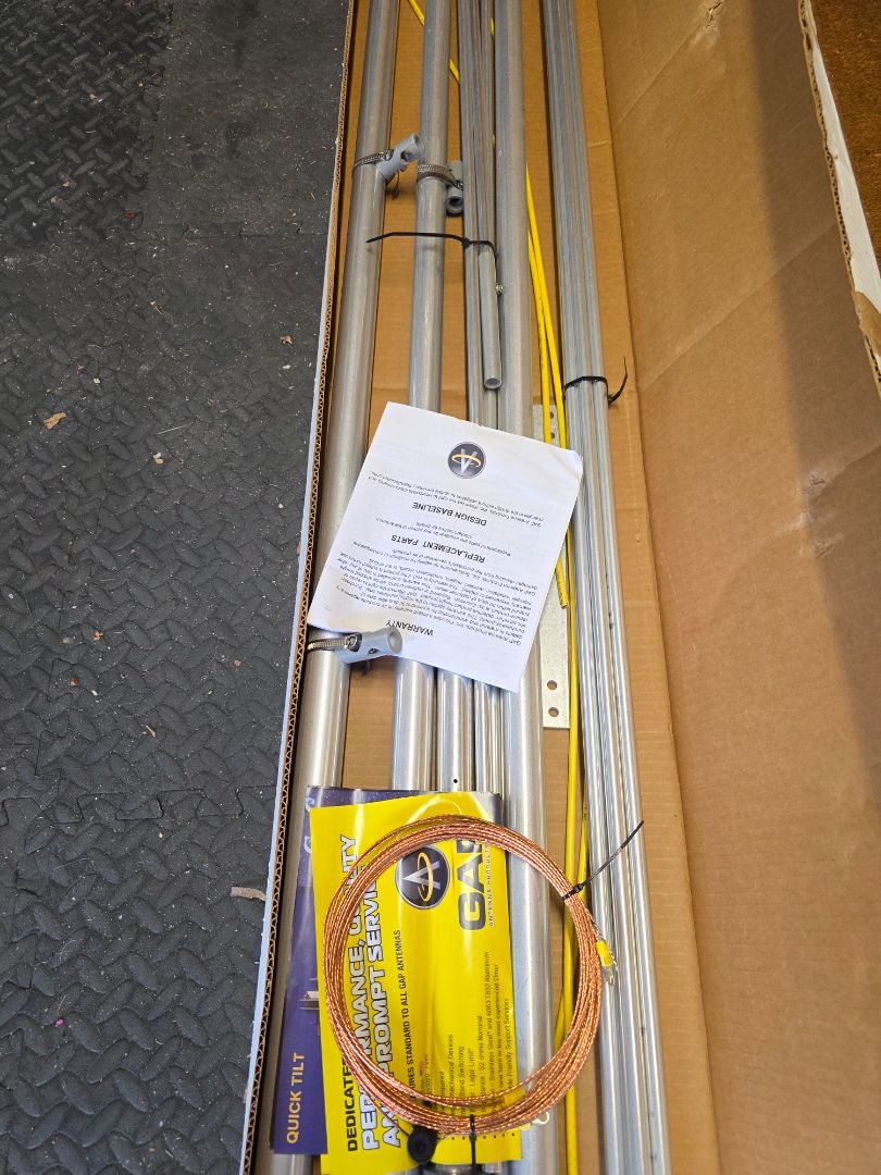 GAP Titan DX 8-Band HF Vertical Antenna – Brand New, Unbuilt, Complete Kit - photo 3